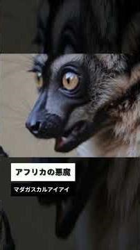 アフリカの悪魔.マダガスカルアイアイ