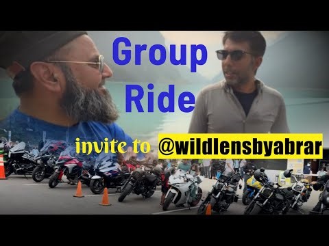 Group Ride Invite to Abrar |‪@WildlensbyAbrar‬ | Motorcycles Show & Meetup| #ridewithwildlensbyabrar