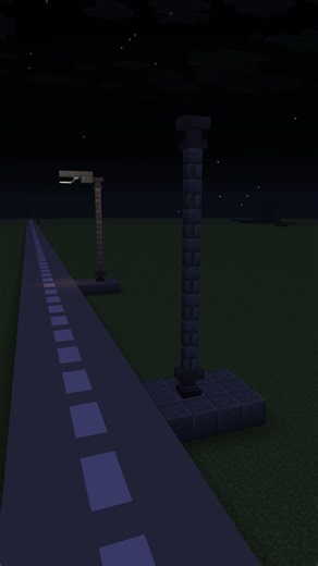 How to build a street light in Minecraft