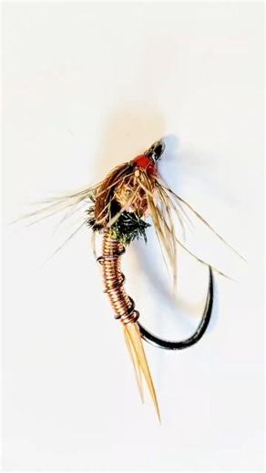 Holy Grail Copper John Nymph.#flytying #flyfishing #nymphs #copperjohn #nymphing#shotaflies #Bestfly