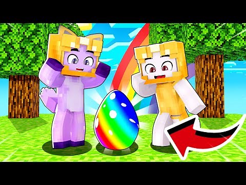 Foxy & Boxy Hatch a RAINBOW EGG In MINECRAFT! (LankyBox Minecraft Movie)