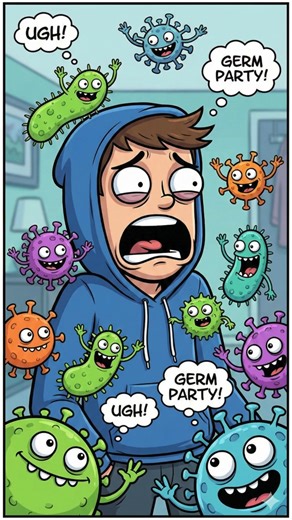 What If Humans Could See Every Germ? 😱🦠