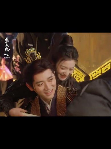 Battle-damaged kiss behind the scenes！ #HowDareYou!? #WangChuran #ChengLei #成何体统 #王楚然 #丞磊