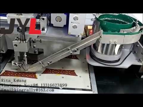 JYL A6 4 HEAD AUTOMATIC RIVET ATTACHING MACHINE