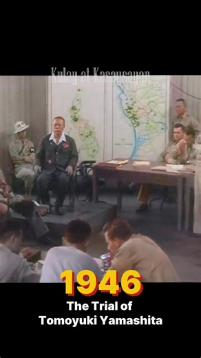 The trial of Japanese General Tomoyuki Yamashita was one of the first major war crimes trials following World War II and is a landmark case in international law. Yamashita, who had been the commander of Japanese forces in the Philippines, was tried by a U.S. military commission in Manila in late 1945. The core of the charge against him was not that he personally ordered atrocities, but that he failed to "control the operations of the members of his command," thereby permitting widespread and bru