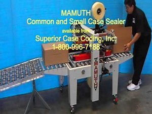 MAMUTH Common and Small Case Sealer Video