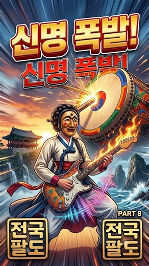 [전국팔도 아리랑] 제8편: 화려하고 역동적인 신명! 경상남도 아리랑 #국악록 #퓨전국악 #조선팝 #일렉기타국악 #아리랑 #GugakRock #Arirang