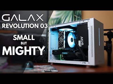 Building the Most COMPACT mATX Case | Galax Revolution 03 PC Build