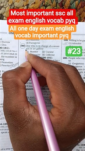 most important ssc all exam english vocab pyq|ssc cgl 2026 #ssc#ssccgl#shorts#short#viral#kgs#pw#gd