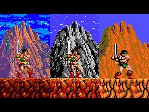 Rastan - Versions Comparison (HD)