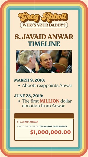 Who's Your Daddy, Greg Abbott, Episode 1: S. Javid Anwar