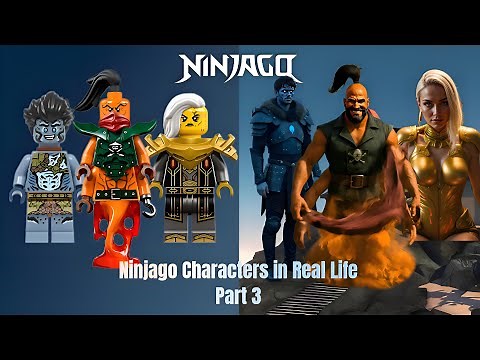 LEGO Ninjago Characters in Real Life | Human Versions | Part 11-15