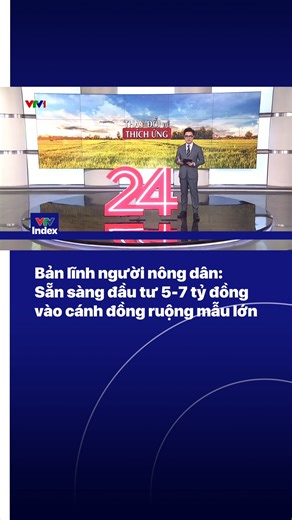 Khi người trẻ ngày càng có xu hướng di cư từ vùng nông thôn tới các thành phố lớn, khiến nông nghiệp truyền thống đang dần mất đi sức hút. Nhưng với những nông dân chọn ở lại, chính trên những thửa ruộng quen thuộc ấy, họ lại nhìn ra những cơ hội mới để tiếp tục phát triển nghề nông và bám trụ với làng #vtv #vtvindex | VTV Index