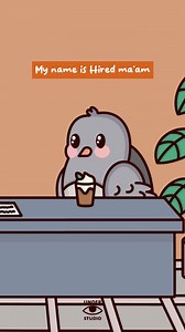 98K views · 1.7K reactions | Easiest Interview Of My Life  Mushie & Birdie | Original Audio: Chéna Verony #corporate #office #work #job #interview #animation #mushroom #bird #understudio | Under Studio | Facebook