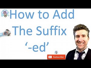 How to Add The Suffix 'ed'