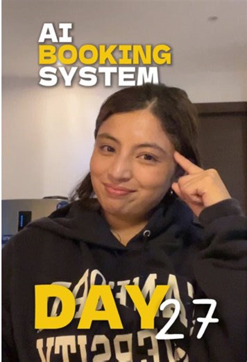 All my bookings will now be handled by AI. So, I can just chill and keep building projects instead.🧐 Day 27 of the @Programiz PRO challenge ✅ What else should I make the AI schedule? lmk in the comments 👀