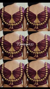 New trending model blouse designs 💯🪡 #blouse #viral #designs #blousedesigns #popularreels #fbreelsfypシ゚ #trendingreels #reelsfbシ #वायरल #nkdesigns33 | Nkdesigns33