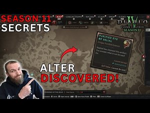 New Alters Discovered For Purified Items In Diablo 4 Season 11!
