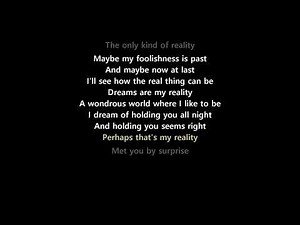 Reality (Lyrics) - Richard Sanderson