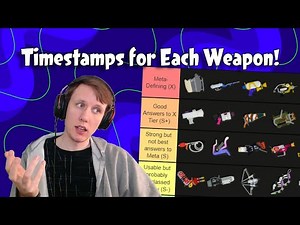 Splatoon 3 Weapon Tier List (edit: this video is from an older patch!)
