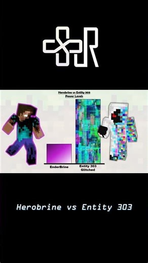 Herobrine vs Entity 303 Power levels