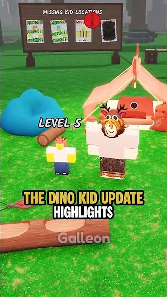New Update The Dino Kid Update Highlights 🤩 - What's new? | 99 nights in the Forest
