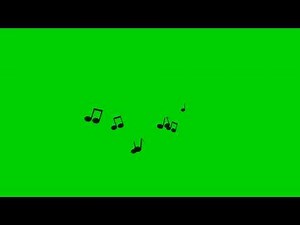 Overlay - Music Notes Swirl