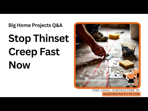 Bold Row Chalk Guide Thinset Creep Stopper