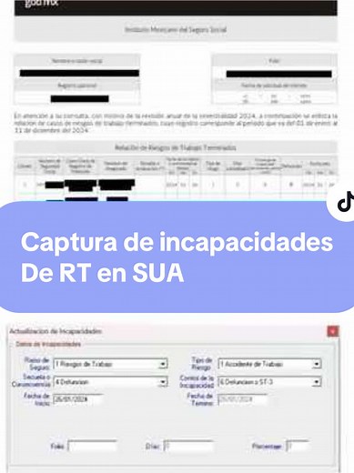 Captura de incapacidades laborales en SUA: guía esencial