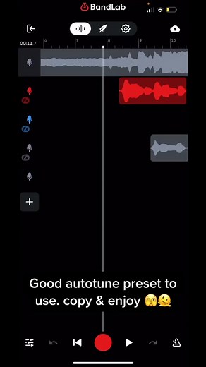 Save this preset for when your AutoPitch game needs that ✨extra sauce✨ 📹: @LaneManeKemo #bandlab #bandlabartist #musicproduction #rap #vocalpreset
