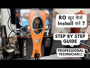 How to install RO purifier || A To Z Step By Step Guide II Ro Water Purifier installation #Ro #Aqua