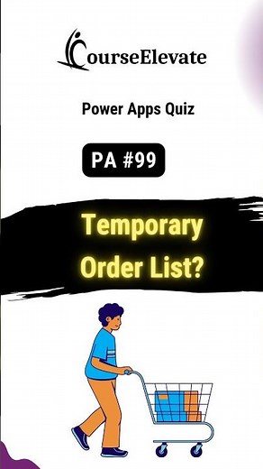 Power Apps Quiz: Best Way to Store a Temporary Product List?