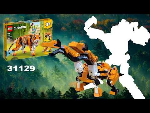 Tutorial: Transformer Two headed Dragon built with one LEGO set (31129)