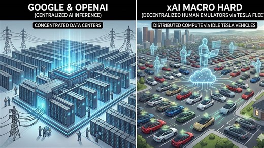 xAI ex-engineer leaked human AI emulators through Tesla EV's distributed computing