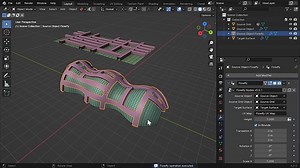 3D模型表面自动适应吸附Blender插件 Flowify V1.2.2