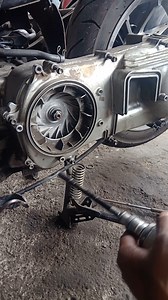 8.6M views · 32K reactions | Installing CVT components for Yamaha automatic motorbikes | Aeon | Facebook