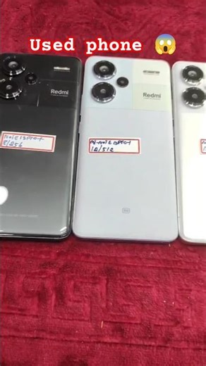 used phone 📱#shorts #reels #review #unboxing #redminote13proplus5g #usedphone #secondhand