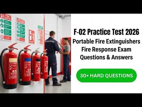 Pass Your 2026 F-02 Fire Extinguisher Exam | FDNY Practice Test Questions and Answers