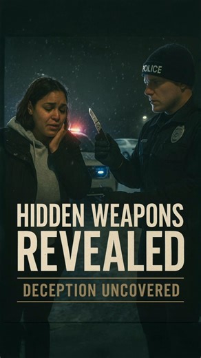 Bodycam: Officer Uncovers Suspect's Hidden Weapon