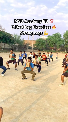 🔥 Strong Legs Workout | 2 Best Exercises 💪 | MSD Academy PB