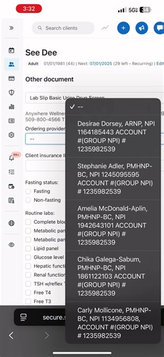 Leaning how to order labs for clients in Simple Practice!