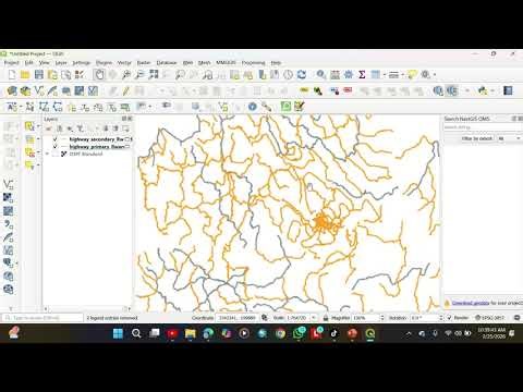 How to download road network shapefile with QGIS