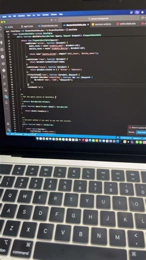 Sorting relation column in Datatables | orderColumn secret laravel #laravel #ordercolumn