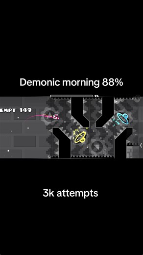 Finally Beat the Ship Section in Geometry Dash!