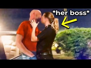 When A Female Cop Kisses The Suspect