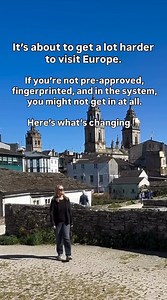 Big travel changes facial scans fingerprints and entry fees