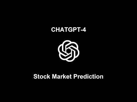 Using ChatGPT Advance Data Analysis for Stock Market Prediction