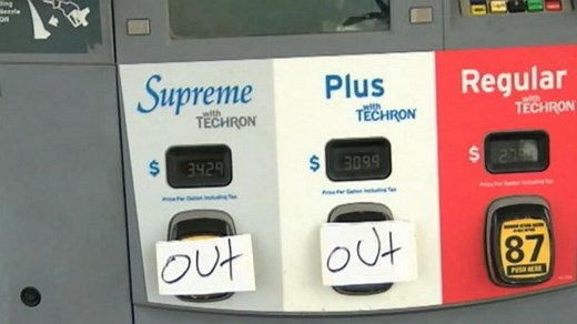 Drivers go to extreme lengths as gas stations run out of fuel