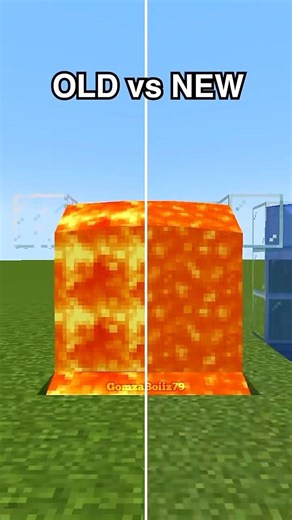 Minecraft Old Vs New Texture ||Minecraft