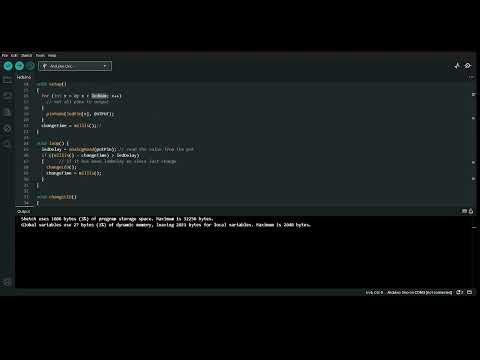 Interactive LED Flowing Lights
